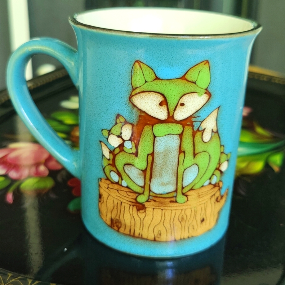 🦊 Coffee mug with Fox print
